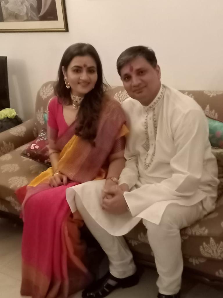 Raghavendra and Mallika &mdash; matched through 24 Carat Matrimony